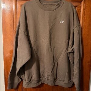 ALO Yoga Accolade Olive Tree Crewneck